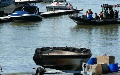 feu,incident,Boucherville,service,brûlures,homme,équipe,nautique,flammes