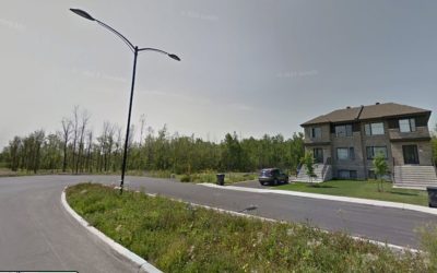 allonger aménager boulevard Béliveau Boulevard Vauquelin contrat Cour supérieure du Québec Eurovia Québec Construction inc. injonction Longueuil plus d'argent sentier piétonnier travaux travaux suspendre