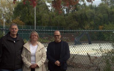 Trois candidats unis pour reconstruire la piscine du parc Préville