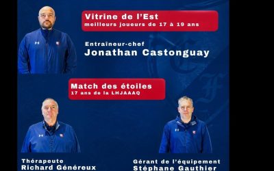 Article: Jonathan Castonguay à la tête des étoiles de la LHJAAAQ