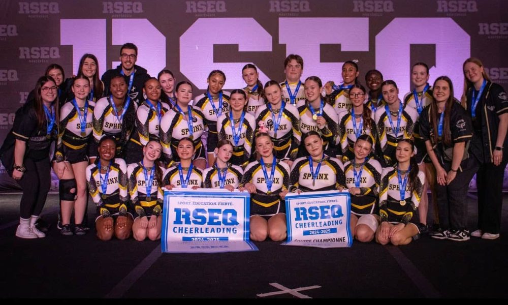Les équipes de Longueuil ont particulièrement excellé en cheerleading