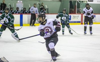 Riverains,gain,séries,rencontre,sportium,éliminatoires,buts,aide,match,hockey,stoppé,compté,tirs,gardien,collège