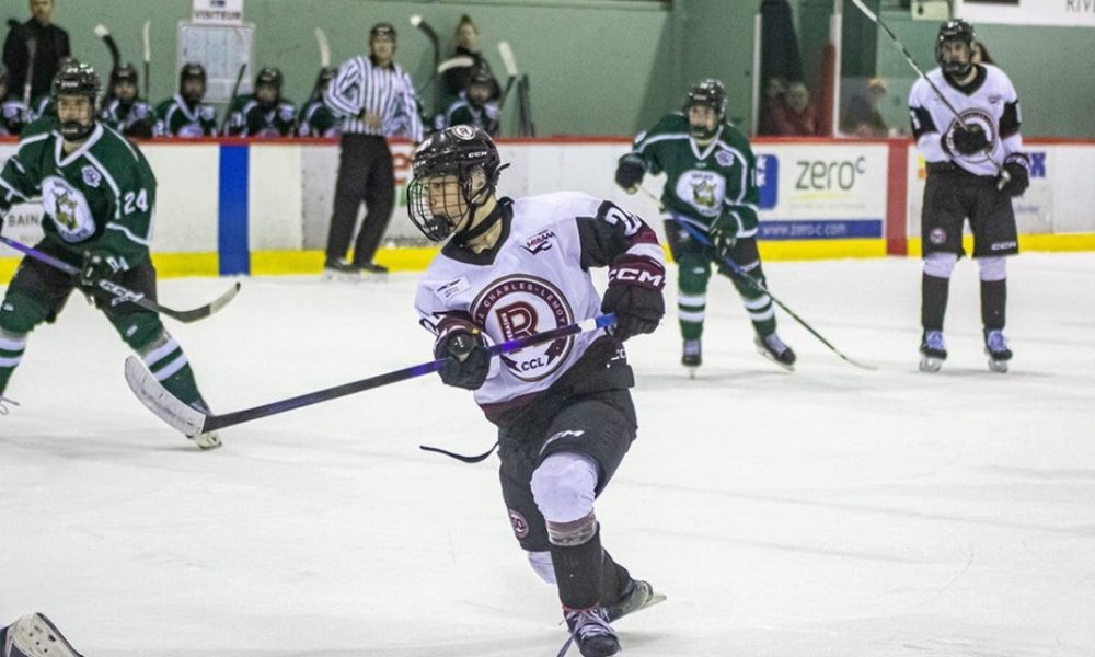 Riverains,gain,séries,rencontre,sportium,éliminatoires,buts,aide,match,hockey,stoppé,compté,tirs,gardien,collège