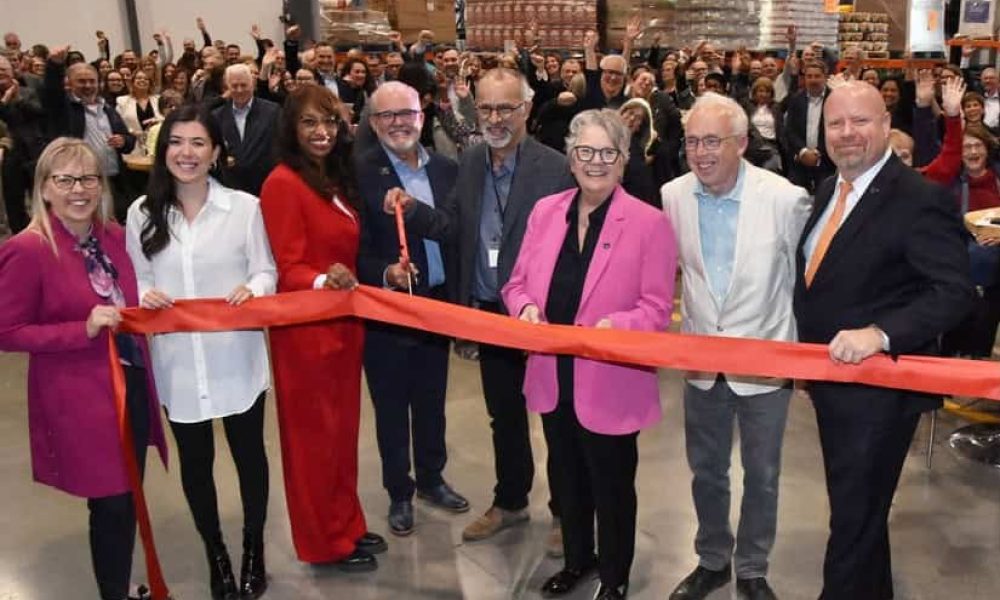 Moisson Rive-Sud inaugure un centre de distribution
