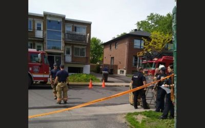 circulation complète enquête fermeture incendie Longueuil perturbe police pompiers rue Saint-Jean
