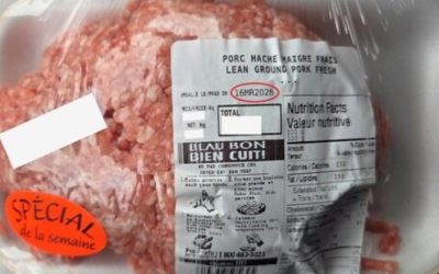 MAPAQ,E.Coli,viande,porc,haché,Varennes,vendu,aliment,produit,magasin,consommer,plastique,certains,commerce,ministère,contamination