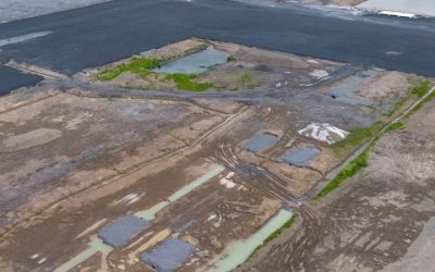 Article: Des manifestants se sont rendus devant les anciens terrains de Northvolt 