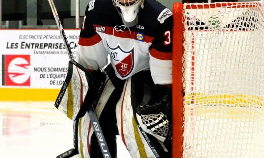 Gardien de but hockey junior