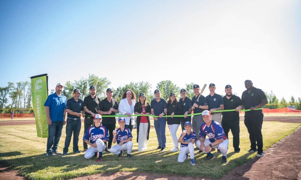 1,7 M$ pour un nouveau terrain de baseball à Saint-Constant