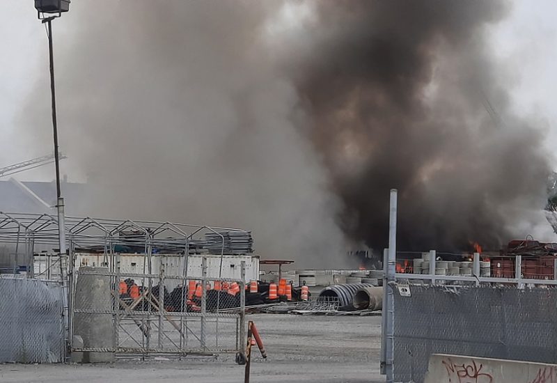 Les employés de l’usine incendiée bientôt de retour au travail