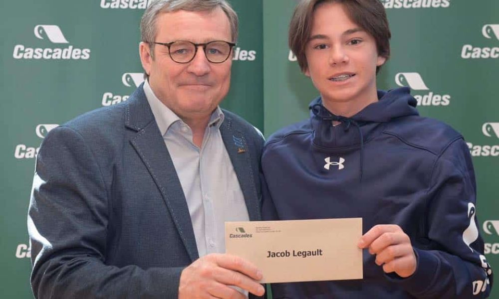 Des athlètes de la Rive-Sud reçoivent des bourses Cascades