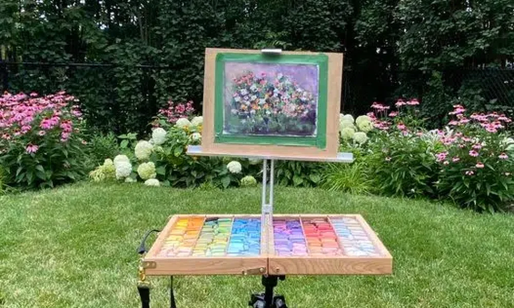 L’artiste Johanne Pilon fera une démonstration de pastel sec dans le cadre des Journées de la culture de Boucherville. Photo : site web de la Ville de Boucherville