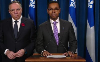 Lionel Carmant quitte son poste de ministre