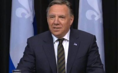 François Legault s’attend à une bataille serrée dans Marie-Victorin