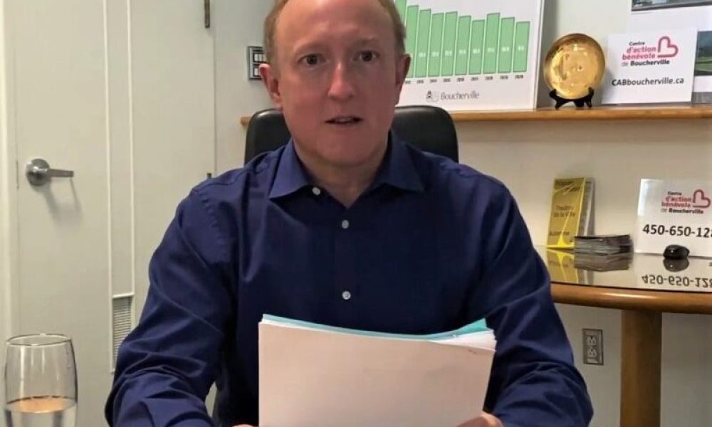 Le maire de Boucherville Jean Martel, a réussi à annuler une résolution après plusieurs tentatives, Photo : Archives