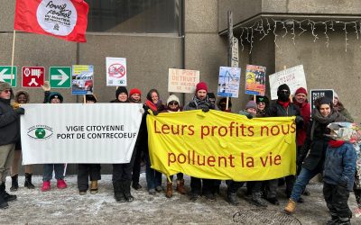 Photo: Vigie Citoyenne Port de Contrecœur