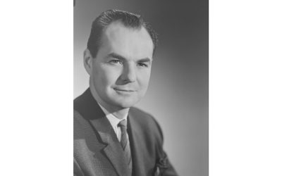 M. Sénécal a été élu maire en 1961 et a occupé ce poste jusqu’à sa retraite du monde politique, en 1968. Photo: Courtoisie