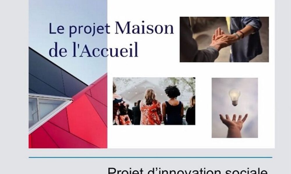 Première pelletée de terre et des bonnes nouvelles pour la Maison de l’Accueil