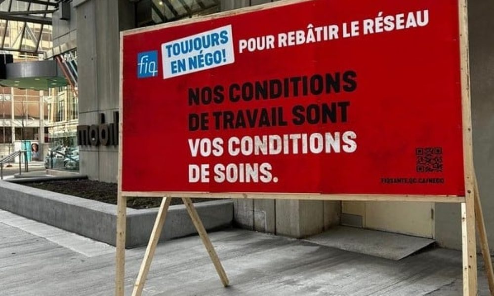 Des membres de la FIQ revendiquent encore une entente avec Québec