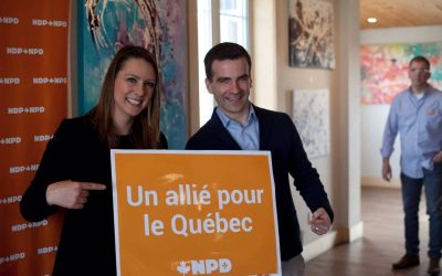Matthew Dubé annonce sa candidature dans la circonscription de Beloeil-Chambly, et ce, pour solliciter un 3e mandat à la Chambre des communes.