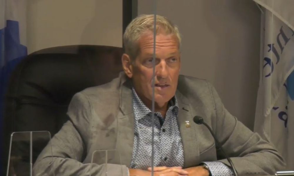 Le conseiller et maire suppléant, Michel Leblanc. Photo: Capture d'écran