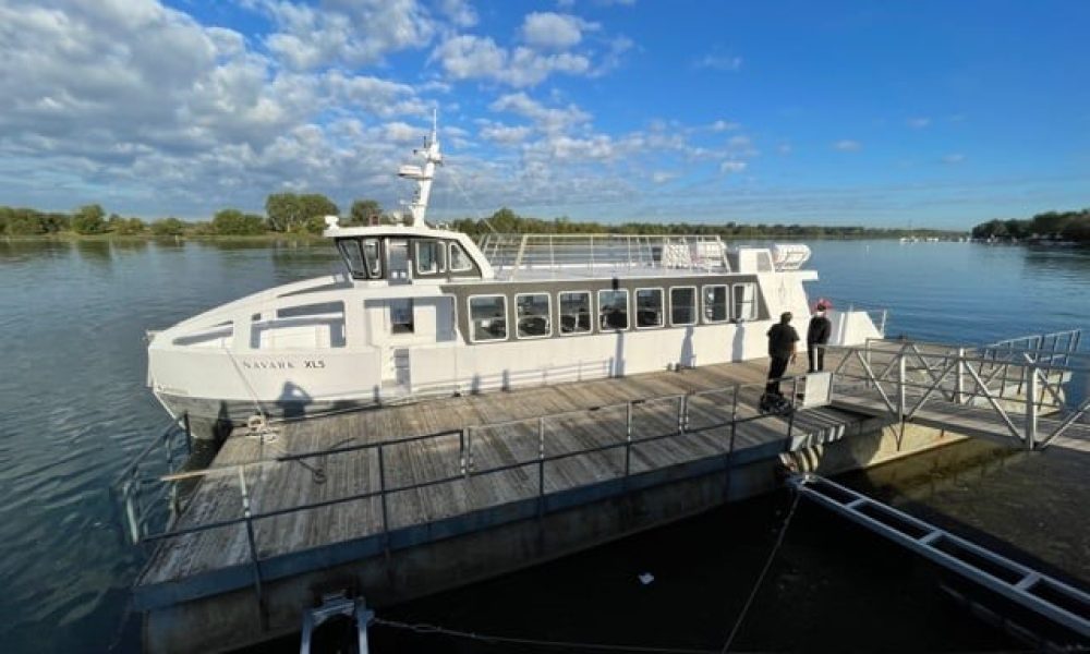 La navette Navark a été utilisé cette fin de semaine