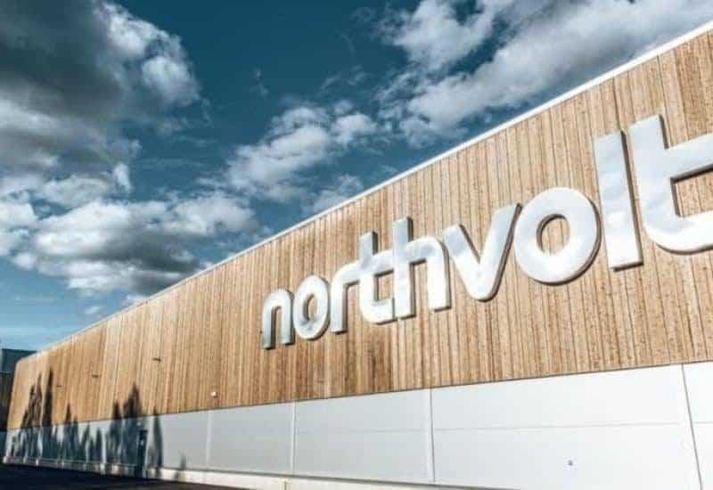 Façade entreprise Northvolt