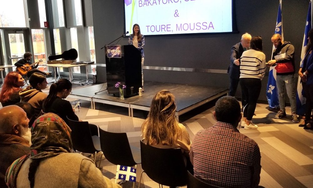 Cérémonie remis de certificat