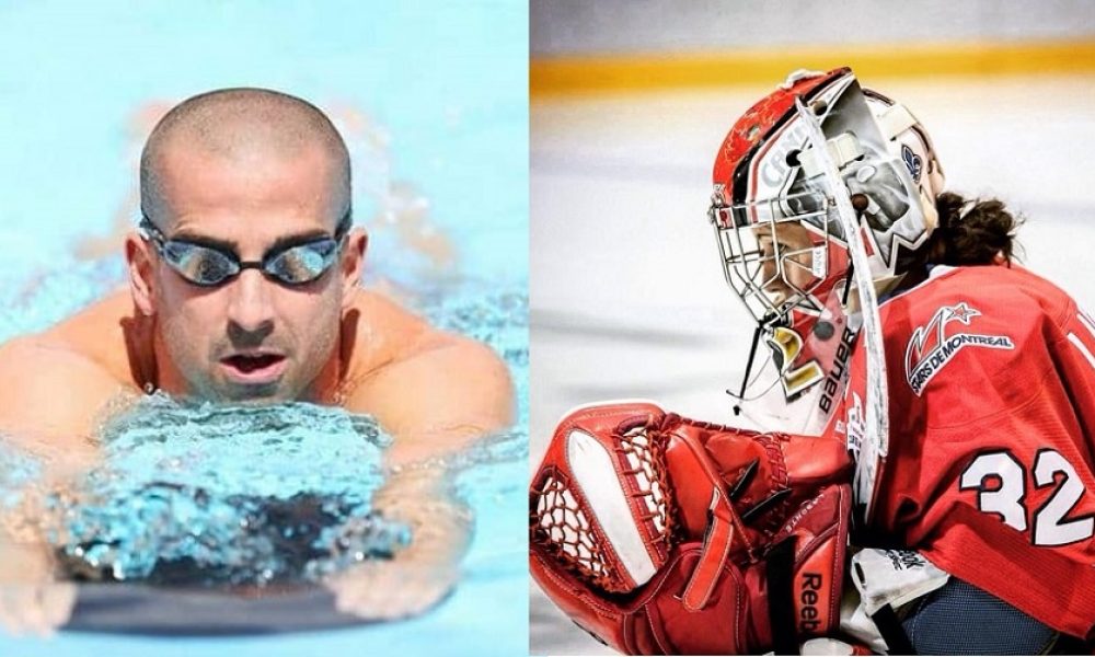 Benoît Huot (Photo d'archives) et Charline Labonté (Facebook)