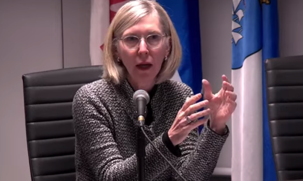 La mairesse de Saint-Lambert, Pascale Mongrain. Photo: Archives