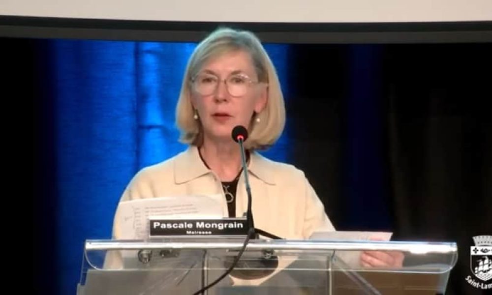 La mairesse de Saint-Lambert étonnée