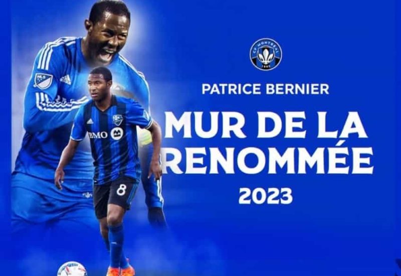 Les honneurs pour le joueur de soccer Patrice Bernier