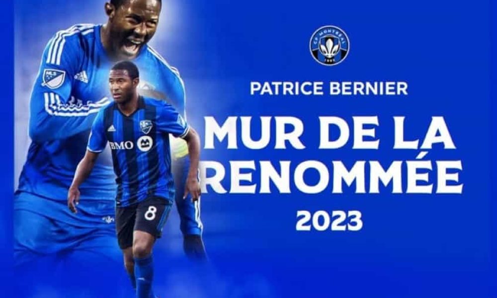 Les honneurs pour le joueur de soccer Patrice Bernier