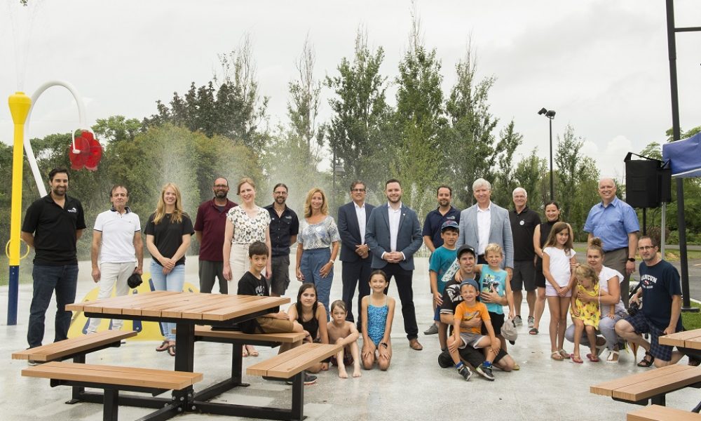 Les jeux d’eau du parc Quincy-sous-Sénart sont maintenant accessibles