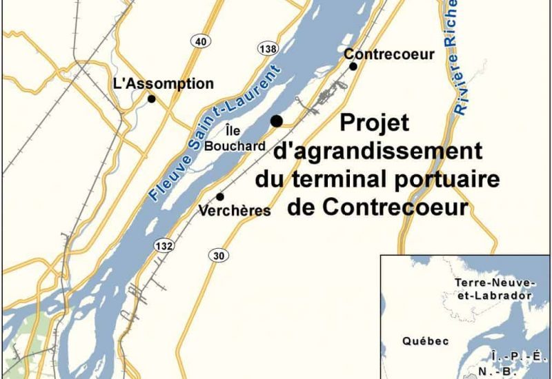 Port de Contrecoeur des candidats aux élections réclament toujours un