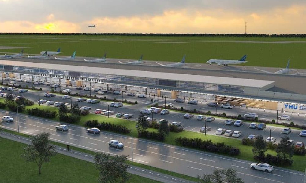 La Coalition Halte-Air Saint-Hubert soutient que les négociations pour la construction du nouveau terminal se sont déroulées « derrière des portes closes, sans consultation publique ». Photo: Facebook Porter Airlines