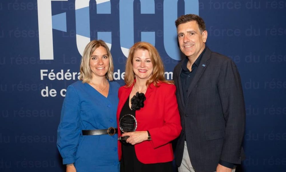 La DG de la CCIVL reçoit un prix 