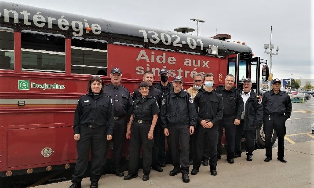 Nouveau véhicule d’urgence pour les pompiers auxiliaires de la Montérégie