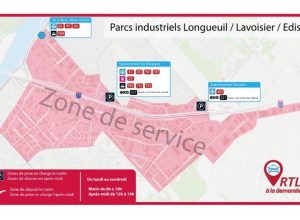 RTL à la demande offert aux parcs industriels de Longueuil et Boucherville