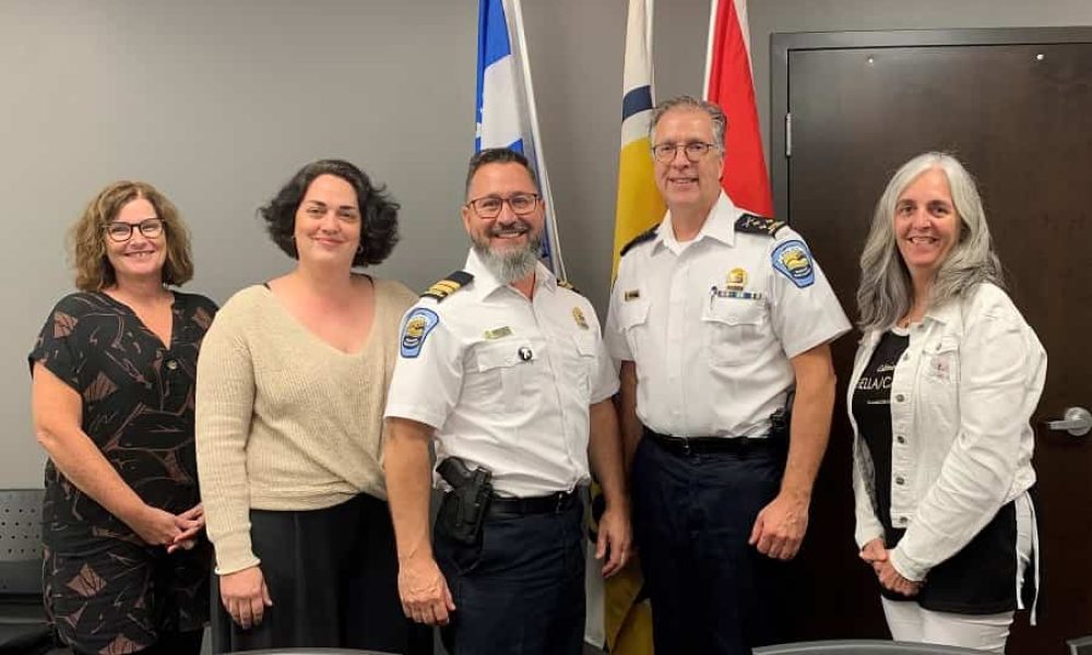 La police du Richelieu reçoit l’aide des maisons d’hébergement