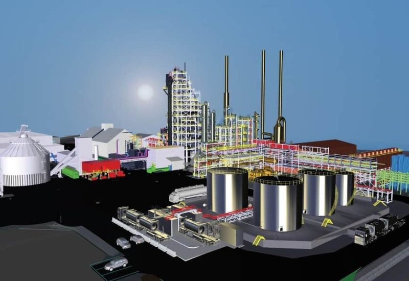 L’usine de RCV est en construction et devrait être mise en service en 2025. Photo: Site web RCV