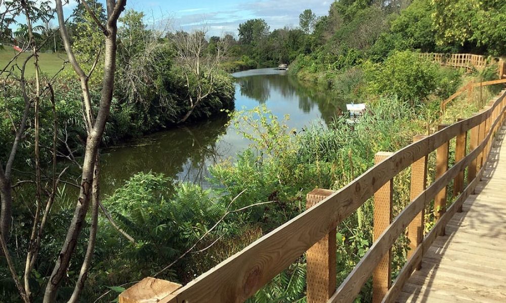 La Rivière de la Tortue, vue du sentier portant son nom. Photo: Portail Constructo