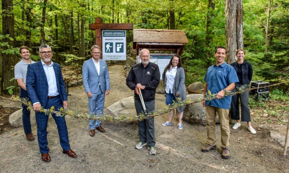 Le nouveau sentier du Piémont ouvert à Mont-Saint-Hilaire