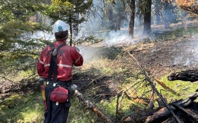 SOPFEU : 40 pompiers québécois aident l’ouest du Canada 