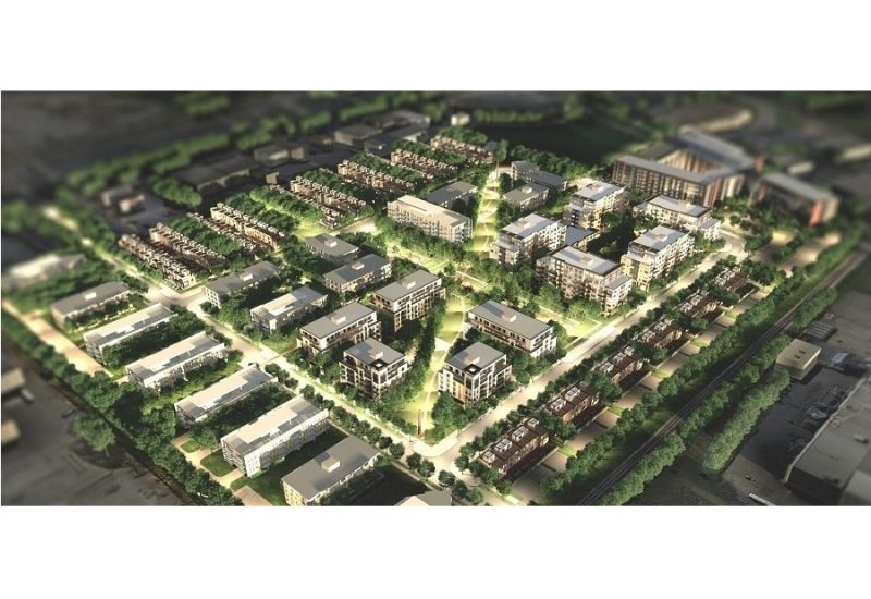 Le Square Candiac sera un des plus importants projet résidentiel sur la Rive-Sud. Photo: Site web de la Ville de Candiac