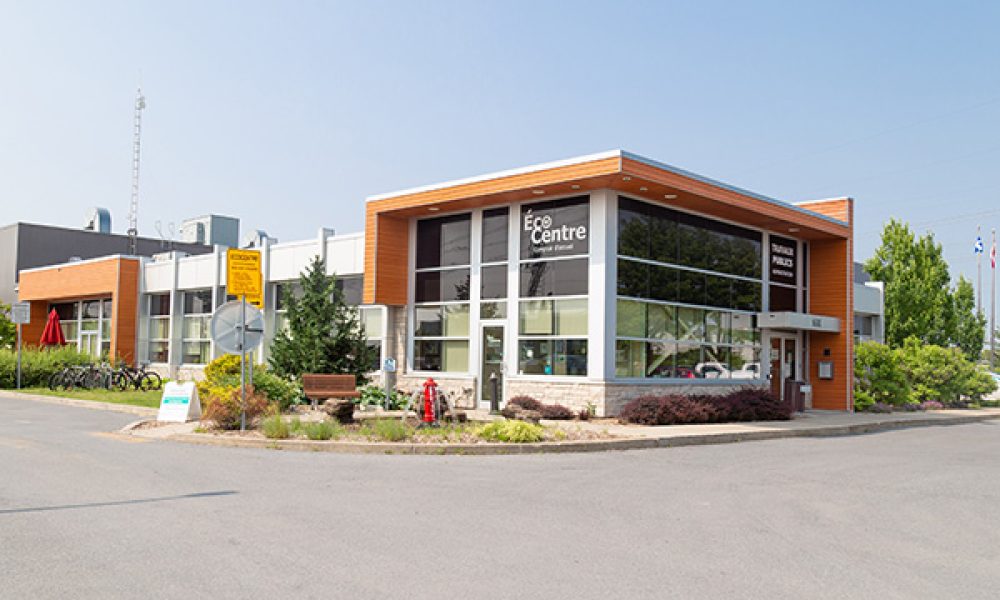 L'écocentre de Saint-Bruno-de-Montarville. Photo: Courtoisie