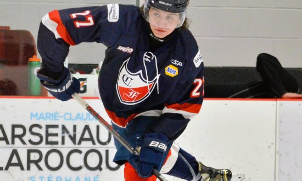 Thomas Bourbonnais du Collège Français. Photo: Justin Gervais