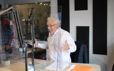 Le député de Longueuil-Saint-Hubert, Denis Trudel, de passage dans nos studios. Photo: Archives