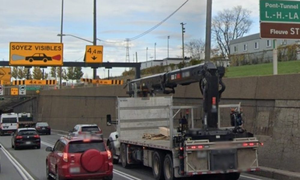 Fermetures successives d’un tronçon de l’autoroute 25 vers la Rive-Sud