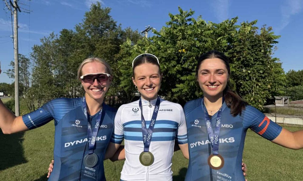 Des cyclistes de la Rive-Sud médaillés aux Championnats québécois de cyclisme sur route